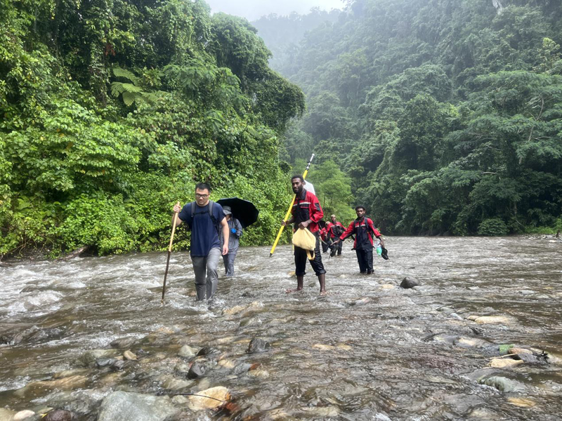 萬(wàn)水千山只等閑，踐行六講勇向前 ——所羅門(mén)金嶺水電站項(xiàng)目勘察工作側(cè)記